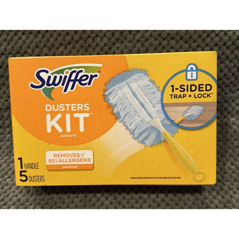Swiffer Duster Kit  Includes  1 Handle‎ + 5 Dusters
